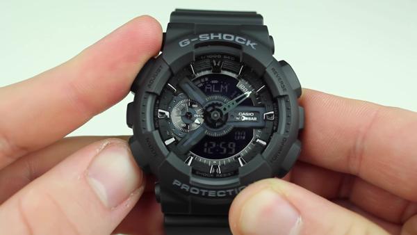 Cách chỉnh giờ báo thức đồng hồ G-Shock