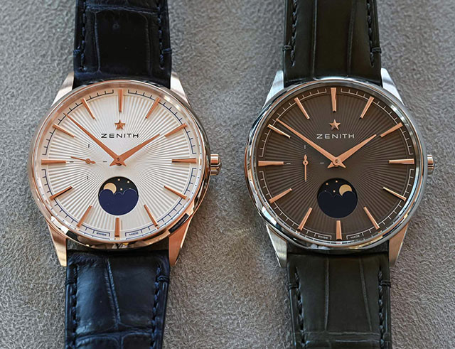 Đồng hồ Zenith Elite Moonphase với 2 phiên bản