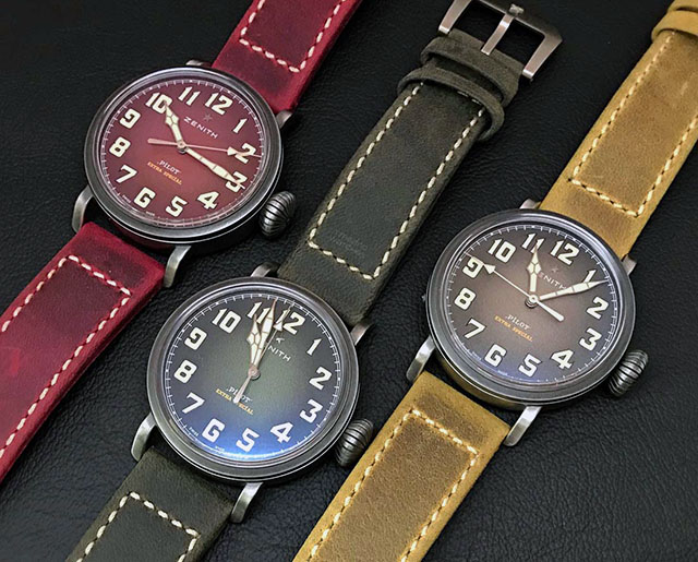 Zenith Pilot Type 20 Extra Special nhiều phiên bản và lựa chọn dây cá tính